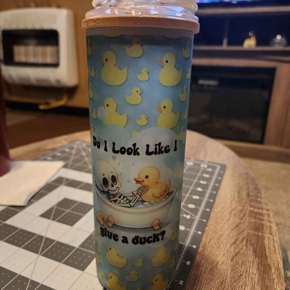 Duck Themed 25oz Tumbler